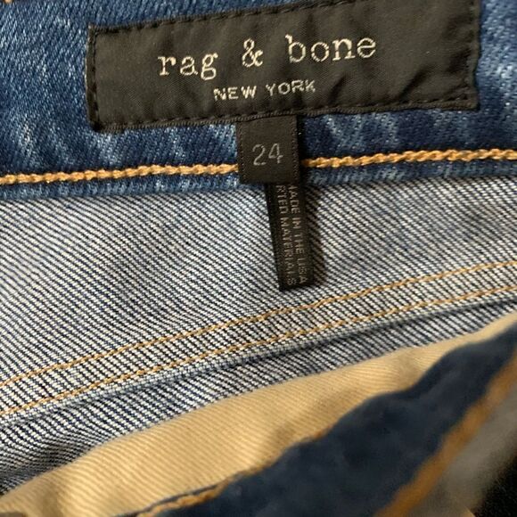 NWT Rag & Bone Vintage Dylan Snap Button Jeans - Picture 3 of 3